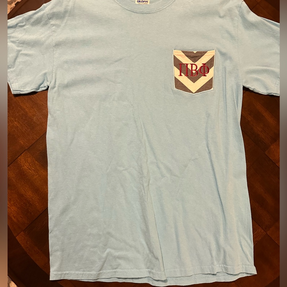 Monogrammed pocket Pi Beta Phi Tshirt